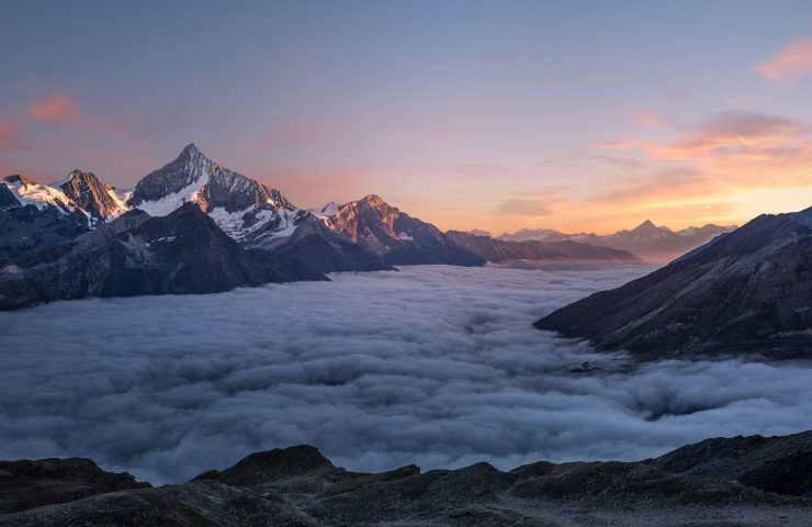 Top of the mountains